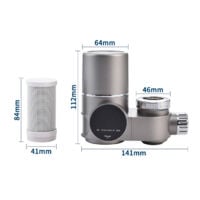 Homelody Ersatz-Wasserhahnfilter, Leitungswasserfilter, 2er-Set