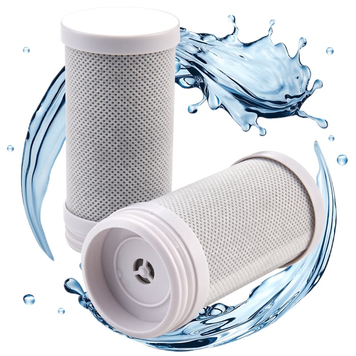 Homelody Ersatz-Wasserhahnfilter, Leitungswasserfilter, 2er-Set