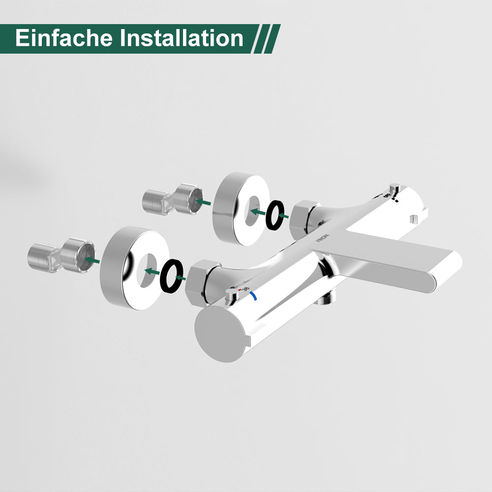 einhebelmischer dusche thermostat