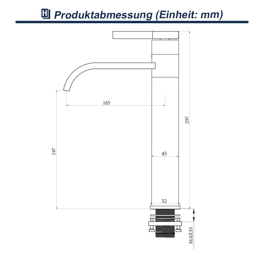 modernen wasserfall Wasserhahn bad