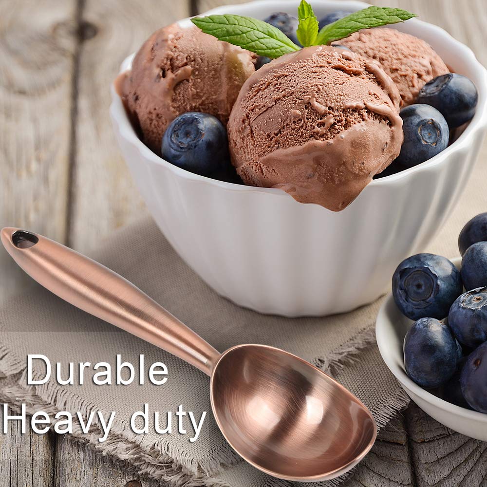 3 Packs AiHom Ice Cream Scoop Zinc Alloy