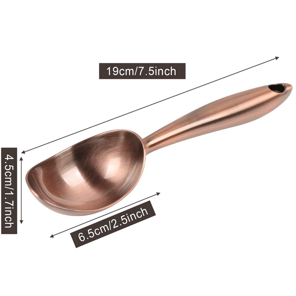 3 Packs AiHom Ice Cream Scoop Zinc Alloy